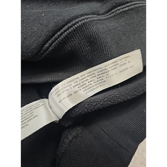 Ariat Rebar Sweatshirt Mens 2X Black Hooded Skeleton Graphic On Back - Picture 9 of 10